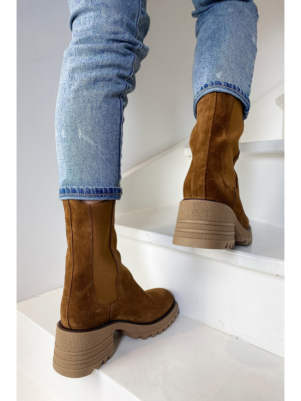 Semerdjian - Bottines MU547M3 Camoscio Fox