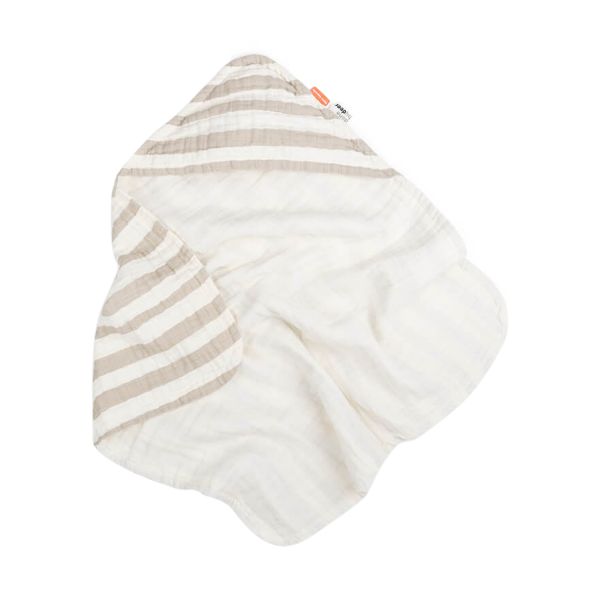 Done by Deer Stripes Badcape Beige