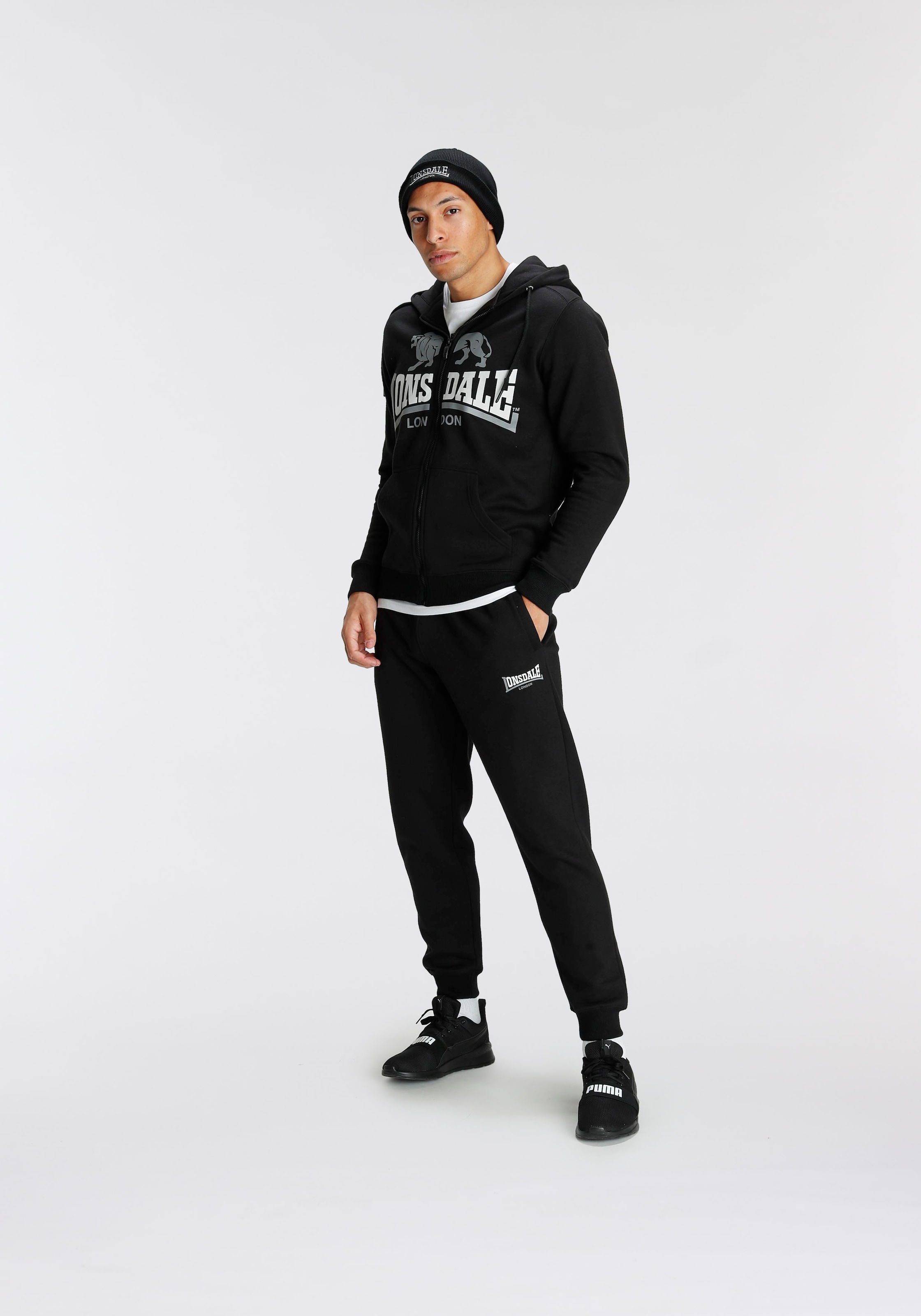Lonsdale Beanie »HAT DUNDEE«, Innen mit wärmendem Fleece gefüttert