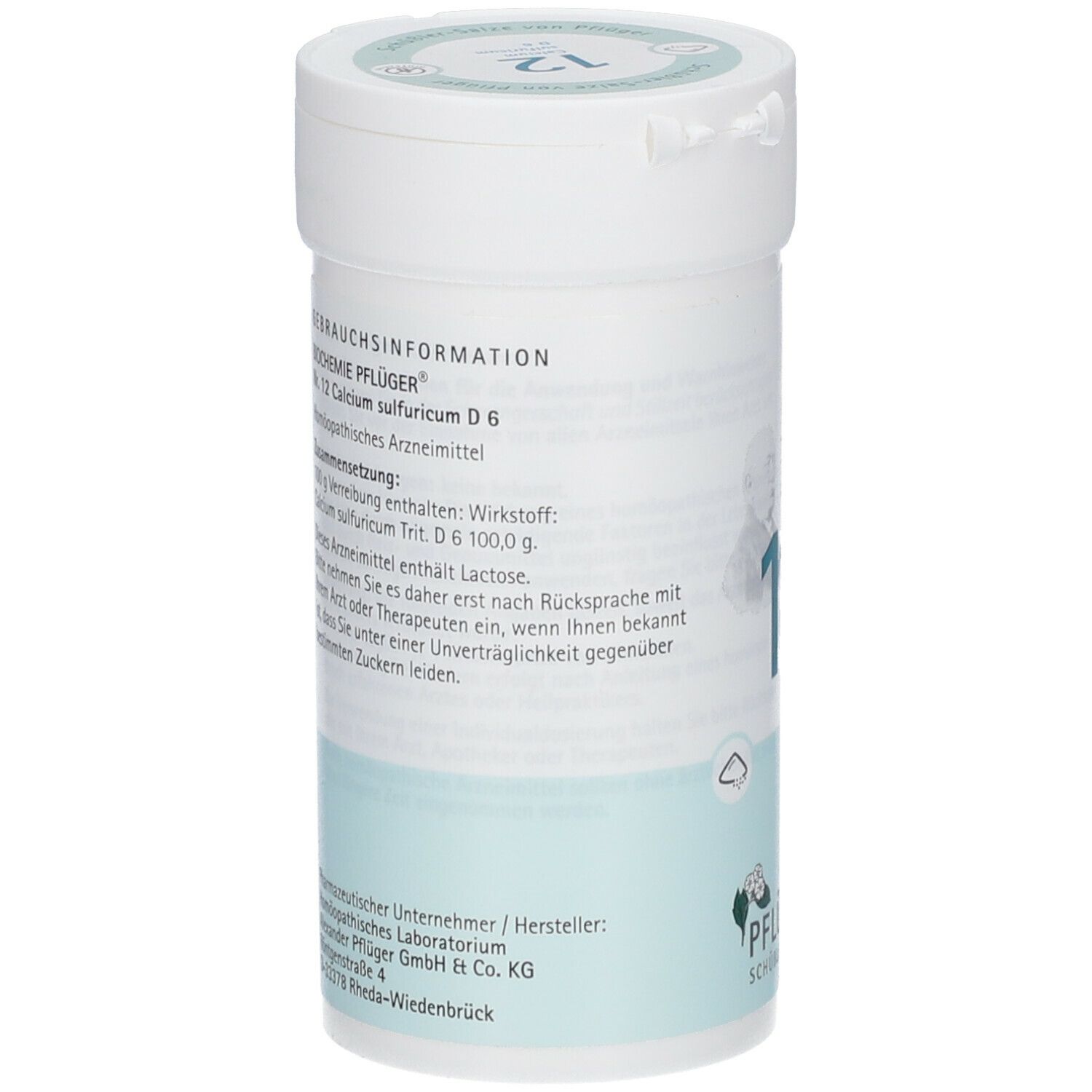 Biochemie Pflüger® Nr. 12 Calcium sulfuricum D6 Pulver