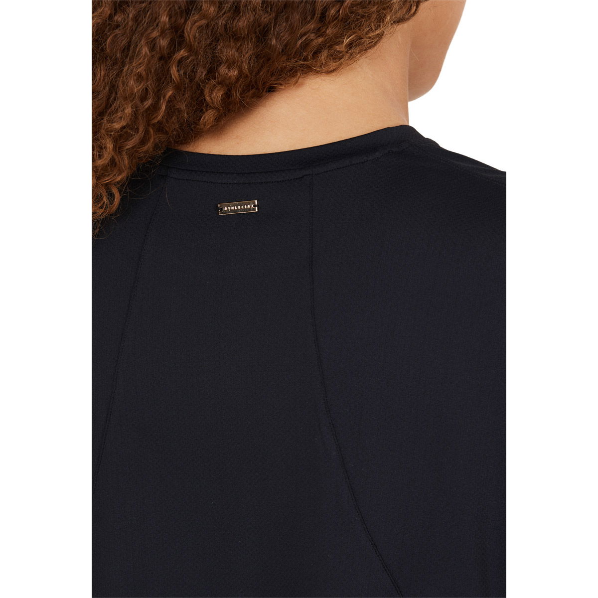 Athlecia Offner Langærmet Crop Top Dame