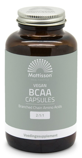 Mattisson HealthStyle Vegan BCAA 2:1:1 Capsules 120CP