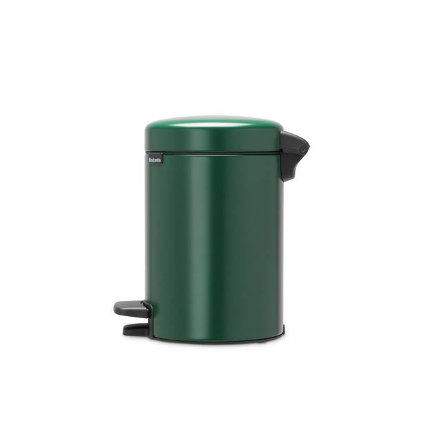 Brabantia newIcon pedaalemmer 3 liter met kunststof binnenemmer - Pine Green