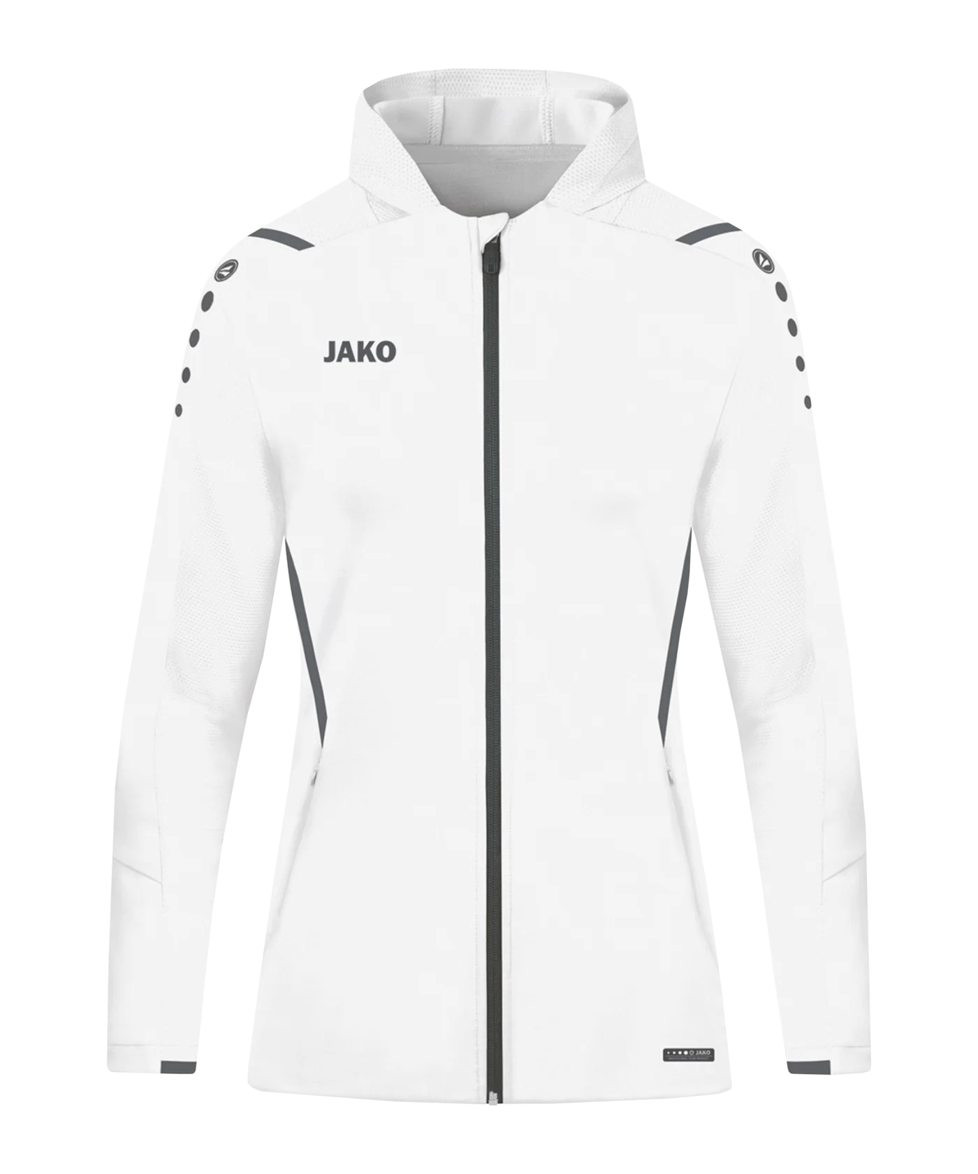 JAKO Challenge Trainingsjacke Damen Weiss F02