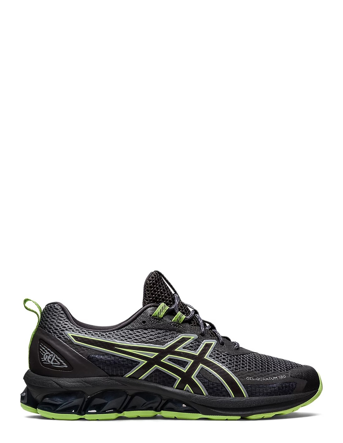 asics sneakers running homme gel-quantum 180 VII noir/vert