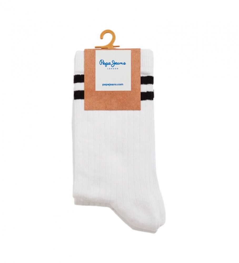 Pacote com 3 pares de meias Pepe Jeans com detalhes brancos