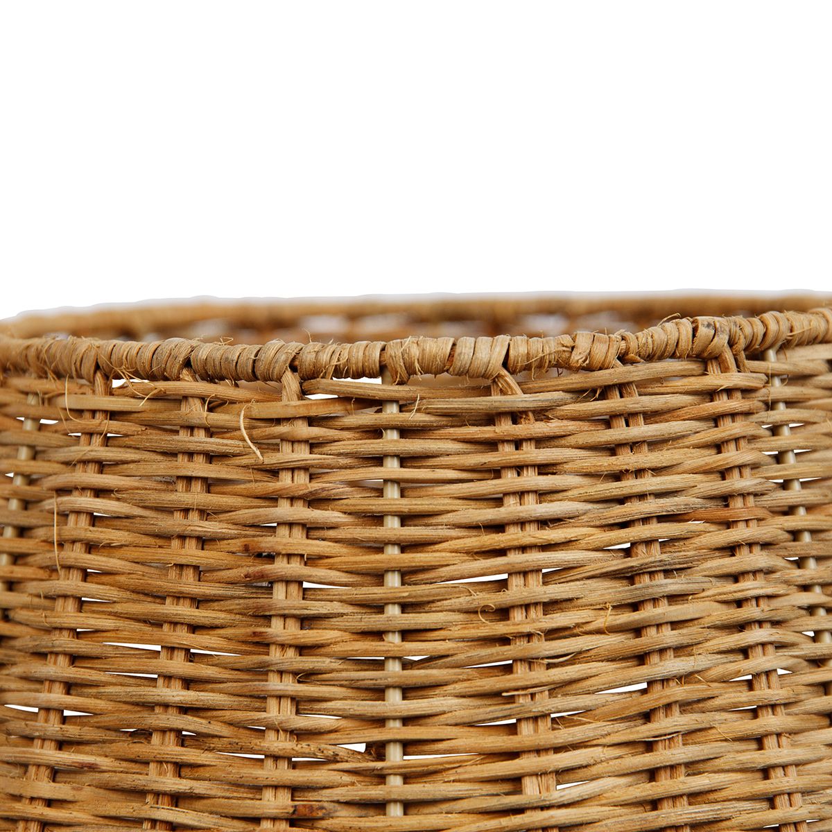 Vloerlamp rotan dimbaar IP65 met afstandsbediening - Saona