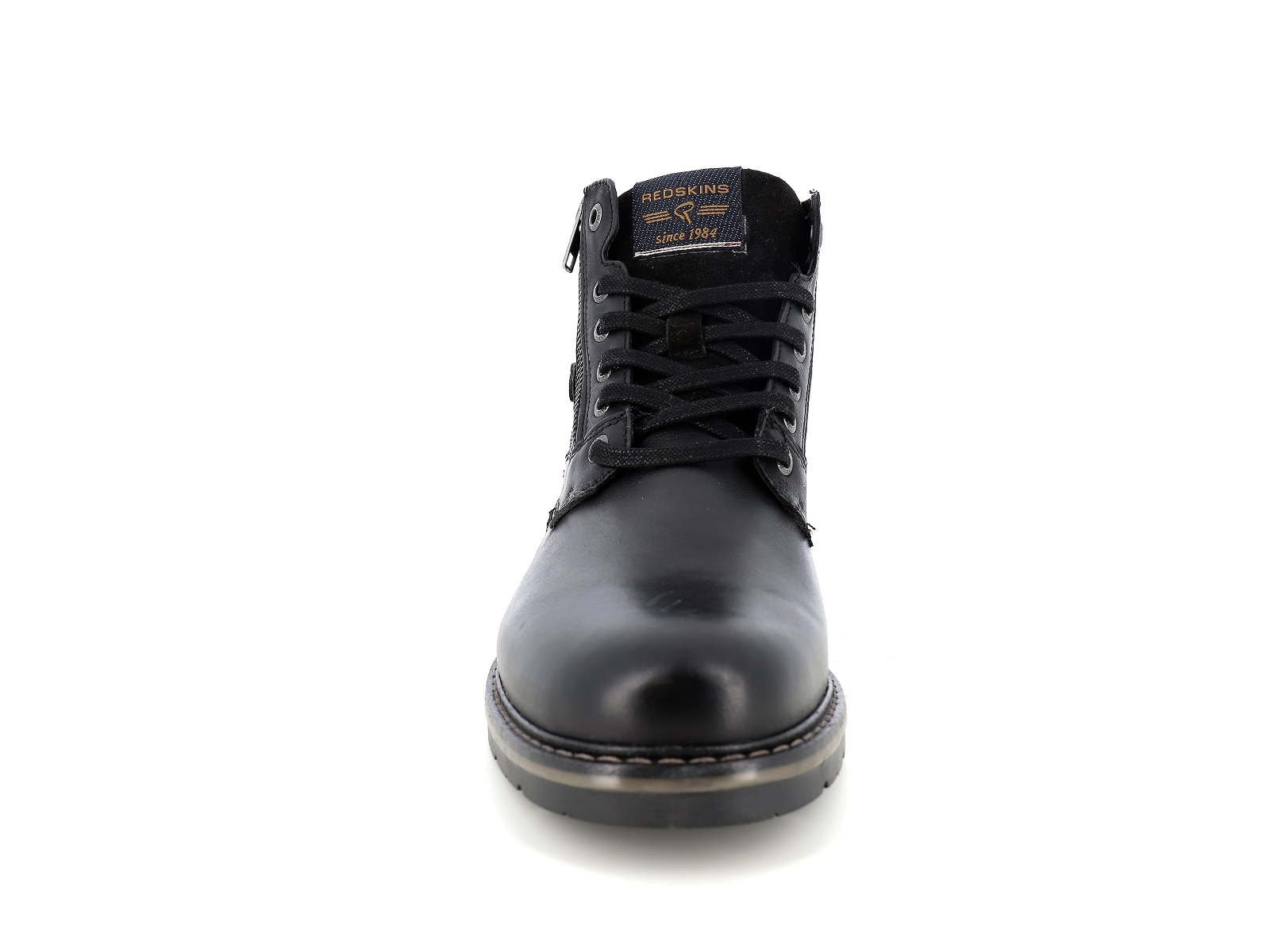 Redskins-ETERNEL Cuir Noir