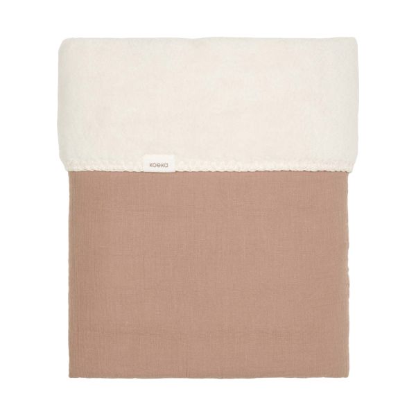 Koeka Faro Wiegdeken - Teddy - Caffe