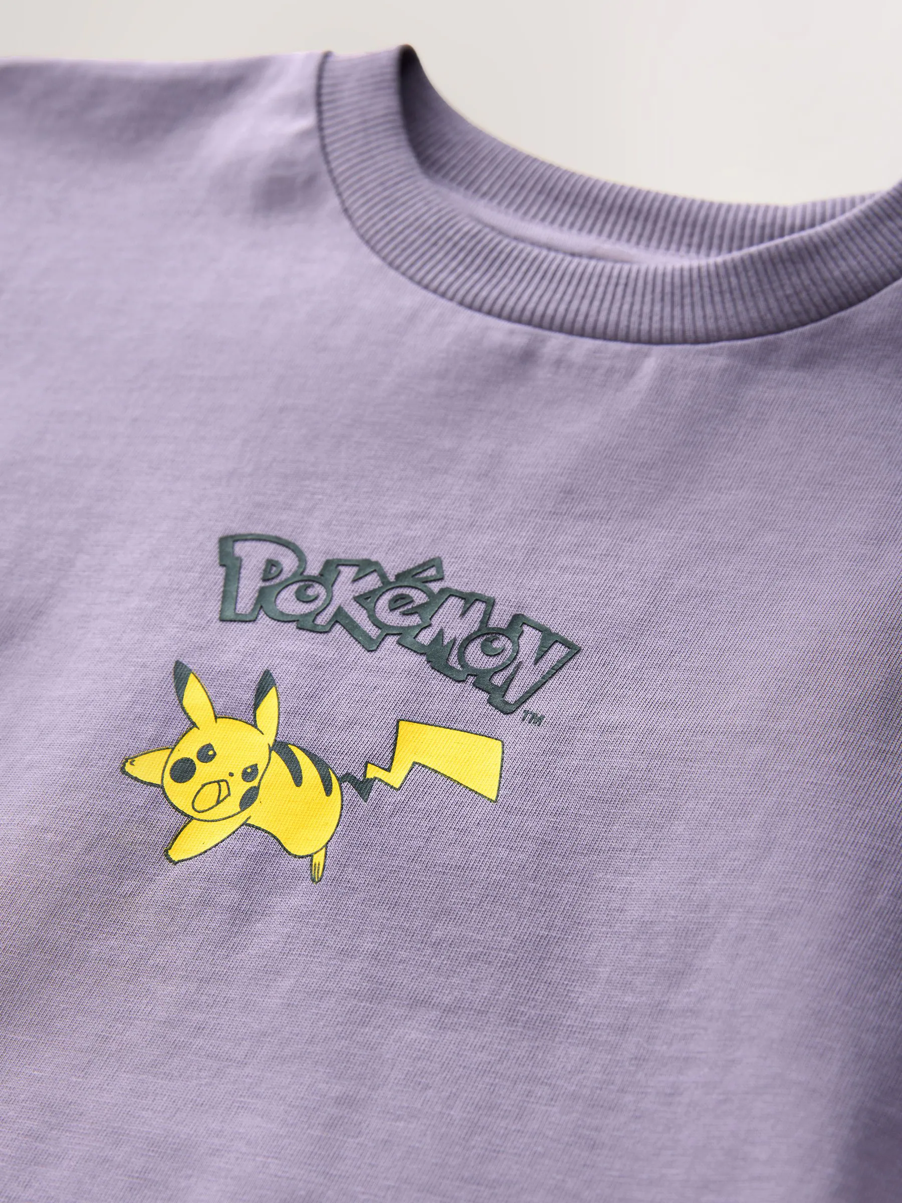 Purple Back Print - Pokémon T-shirt met korte mouwen (3-16jr)