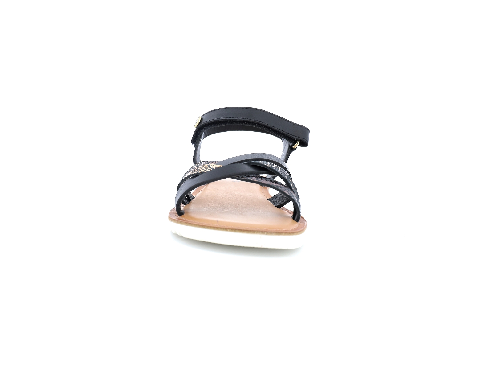 Kickers-BETTERNEW Cuir Noir Bronze