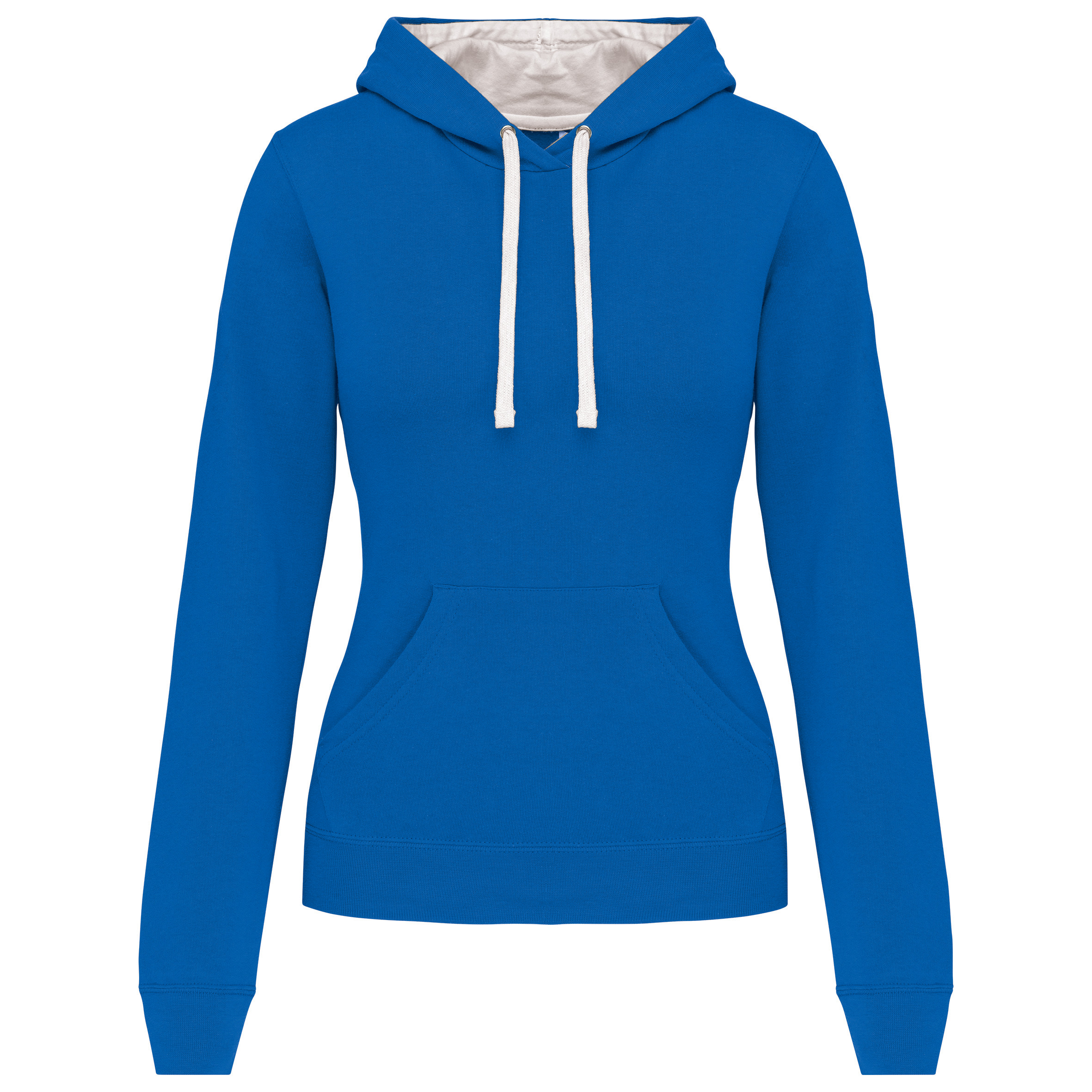 Kariban K465 - Sweat-shirt capuche contrastée femme