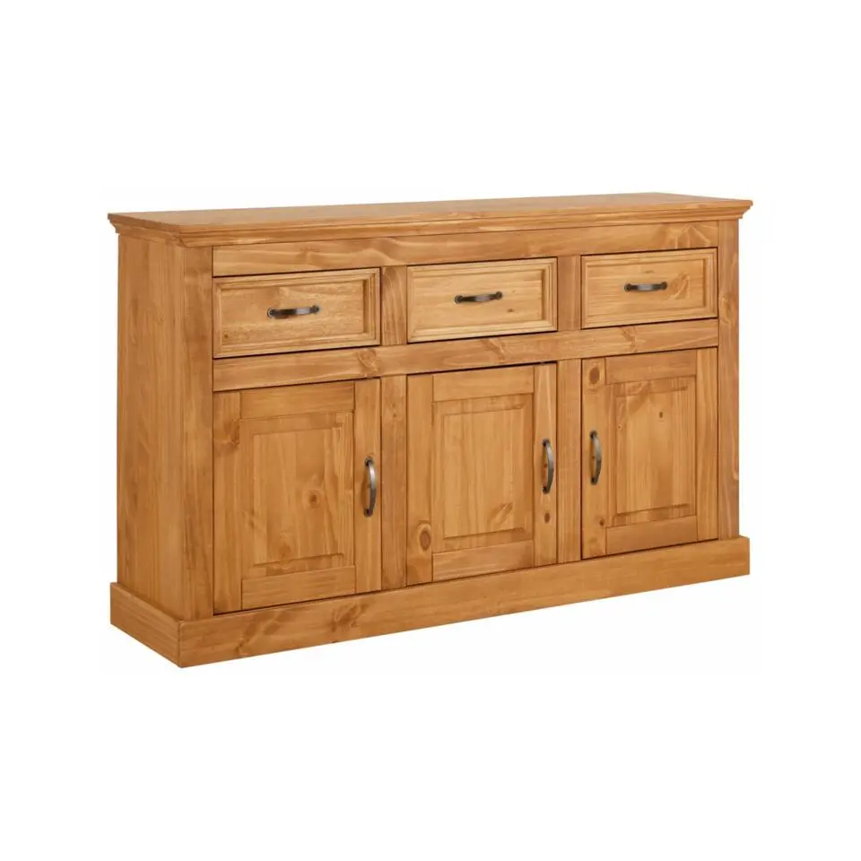 Selma - Dressoir met 3 deuren en 3 laden grenen