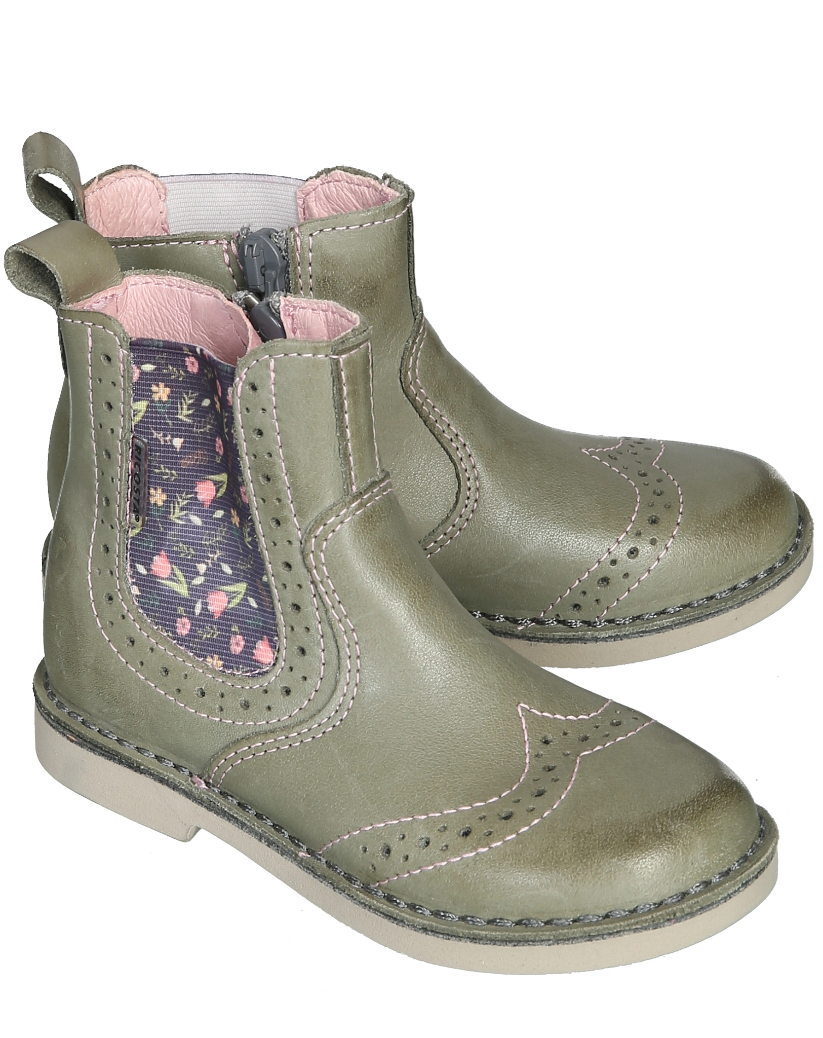 Chelseaboots DALLAS in eukalyptus/Blume