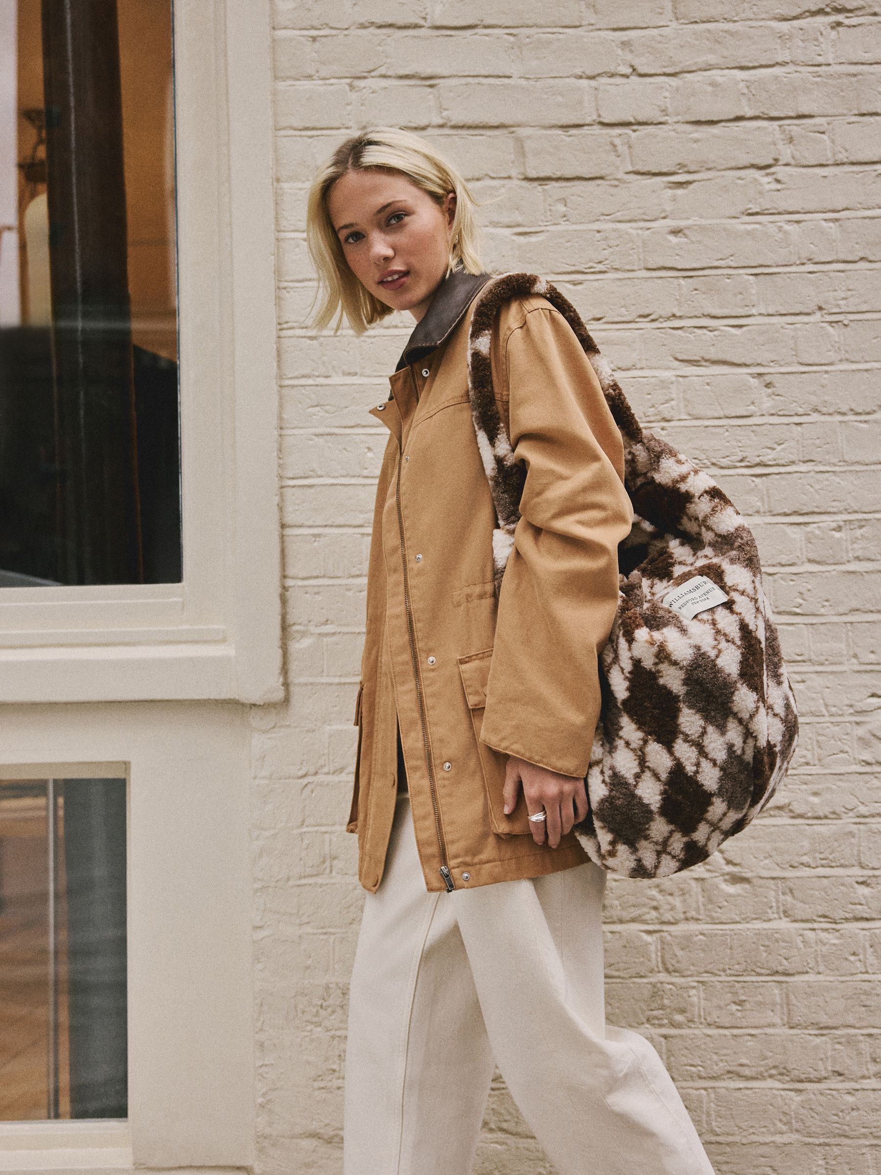 Chocoladebruin - Borg Argyle Shoulder Bag