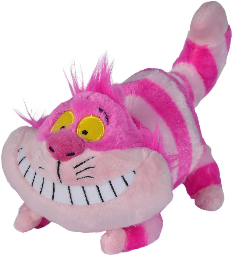 PELUCHE ALICE AUX PAYS DES MERVEILLES -  CHAT CHESCHIRE 30 CM