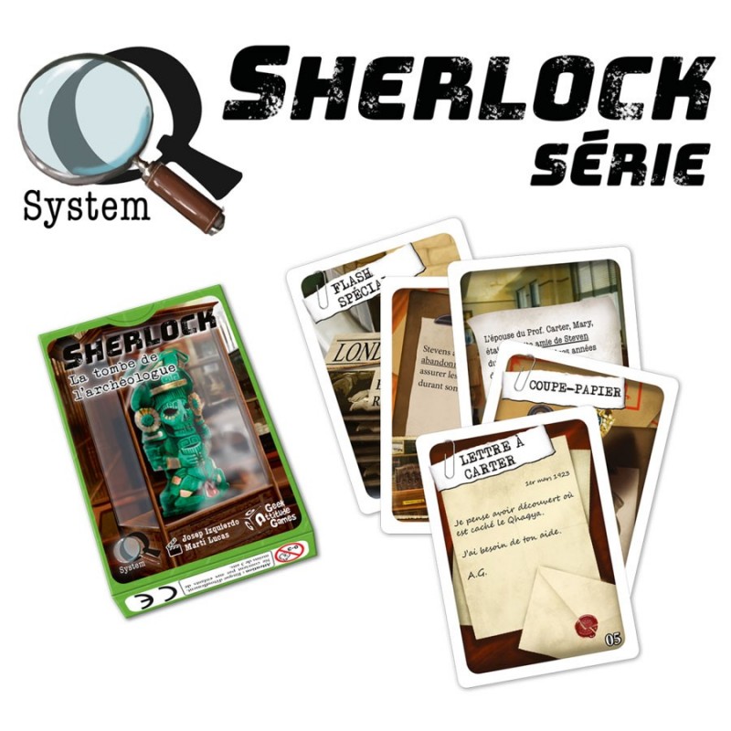 Q-System Sherlock : La tombe de l'archéologue