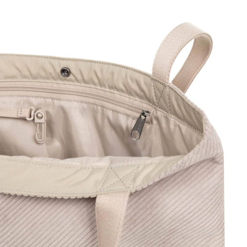Sac shopping Charlie 46cm Cords Angled Beige