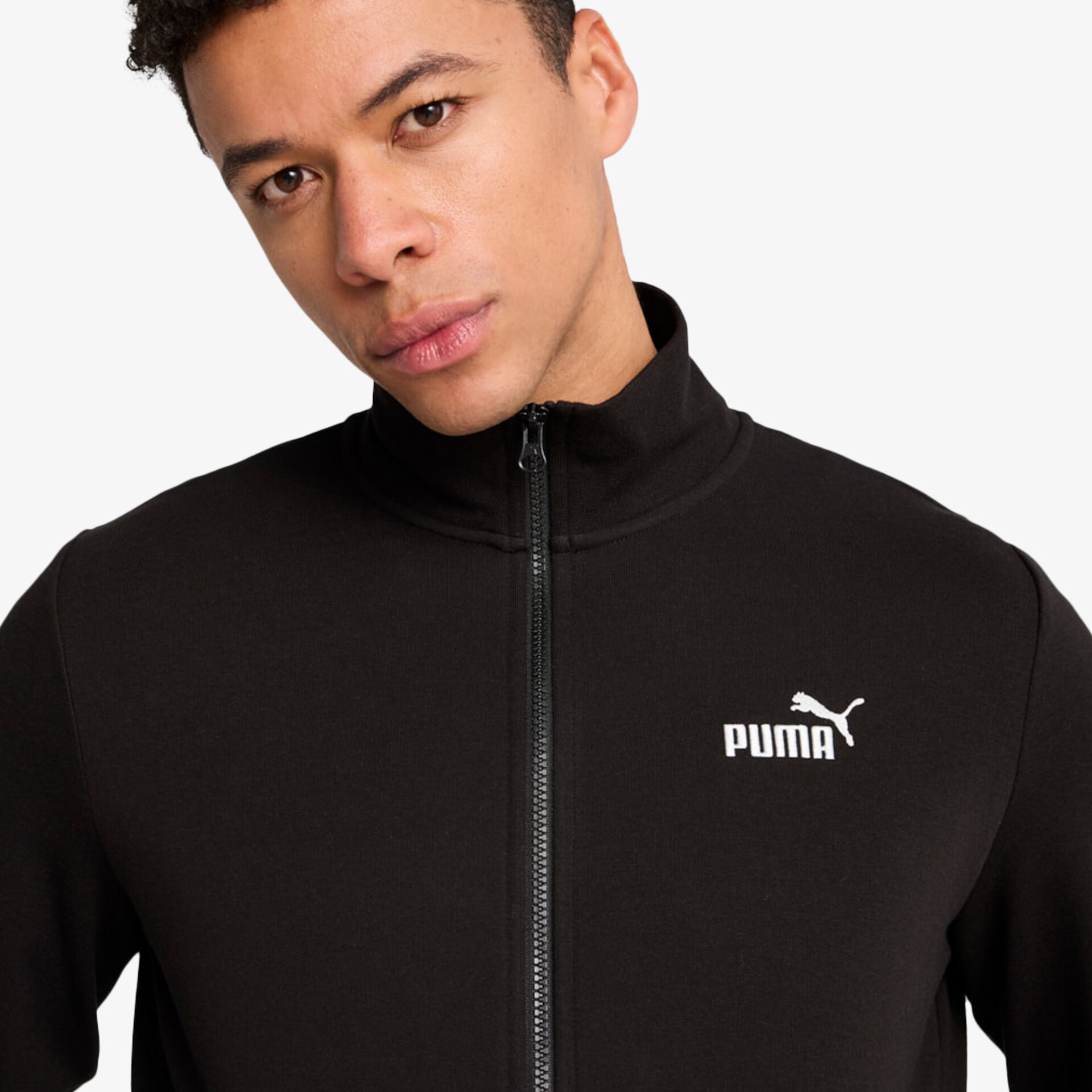 PUMA ESS Logo Herren Hoodies & Sweater schwarz