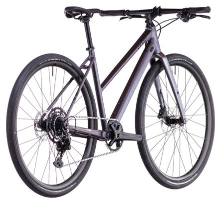 Vélo Fitness Cube Nulane One Trapeze Shimano Cues 9V 700 mm Gris Mineral 2025