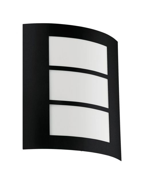 Eglo Wandlamp City Incl Sensor - Buitenverlichting - Zwart