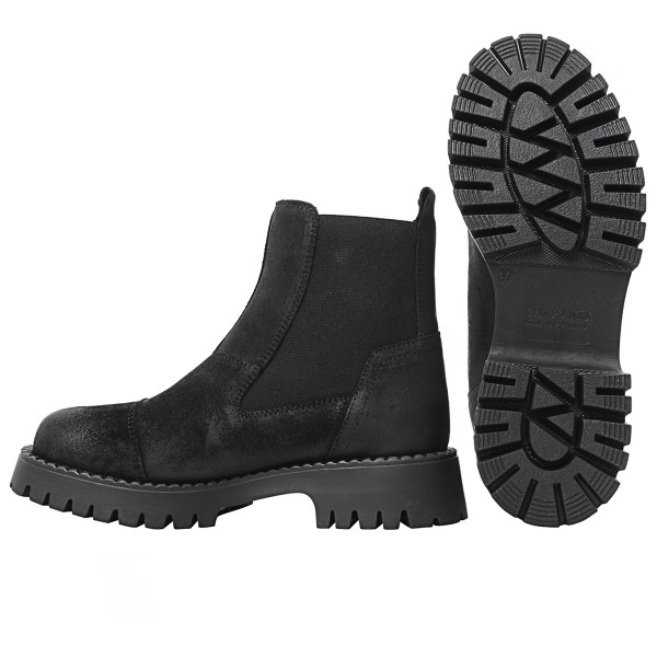 Ten Points - Women's Penny Chelsea Suede Boots - Chaussures de loisirs