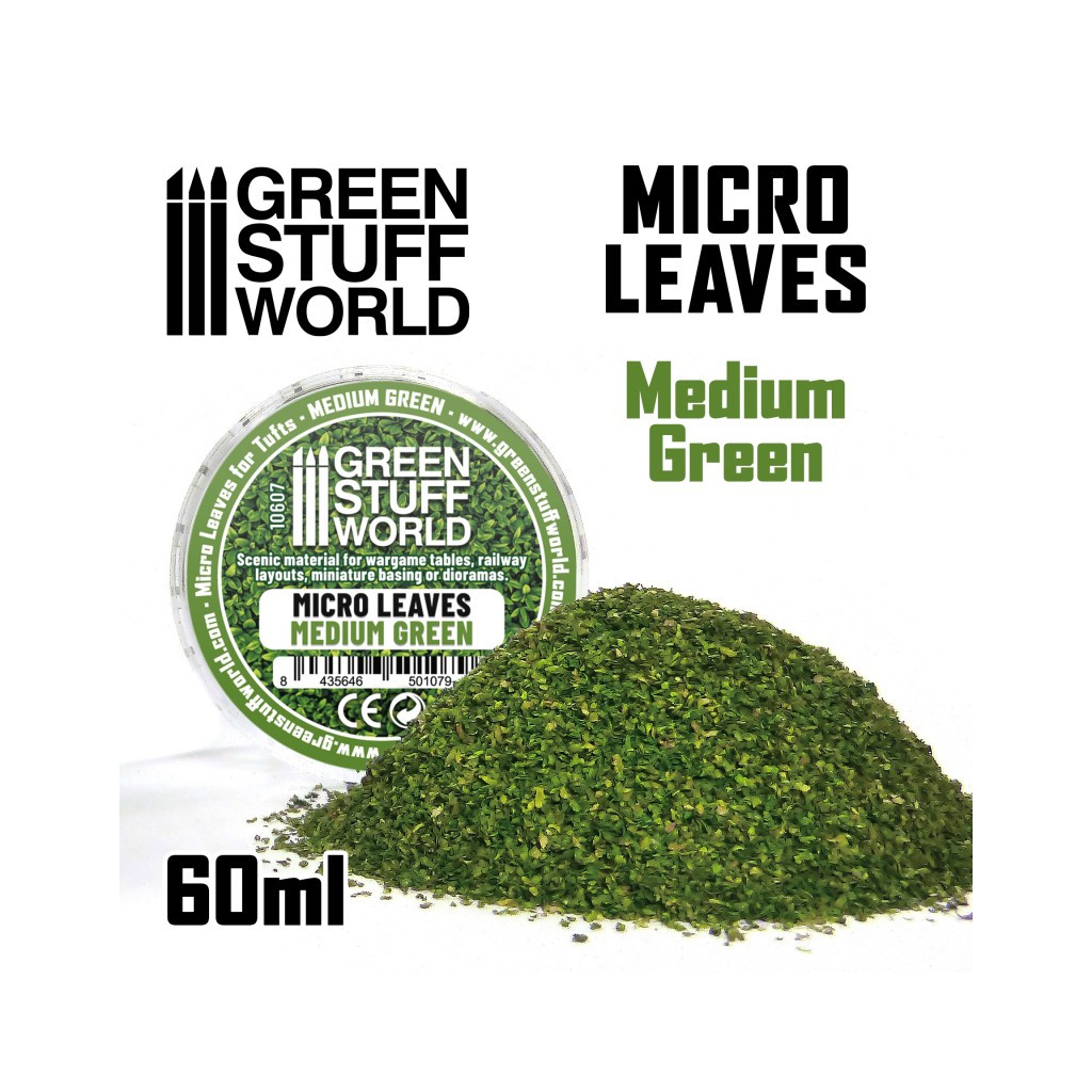 Micro Feuilles - Mélange Vert Moyen