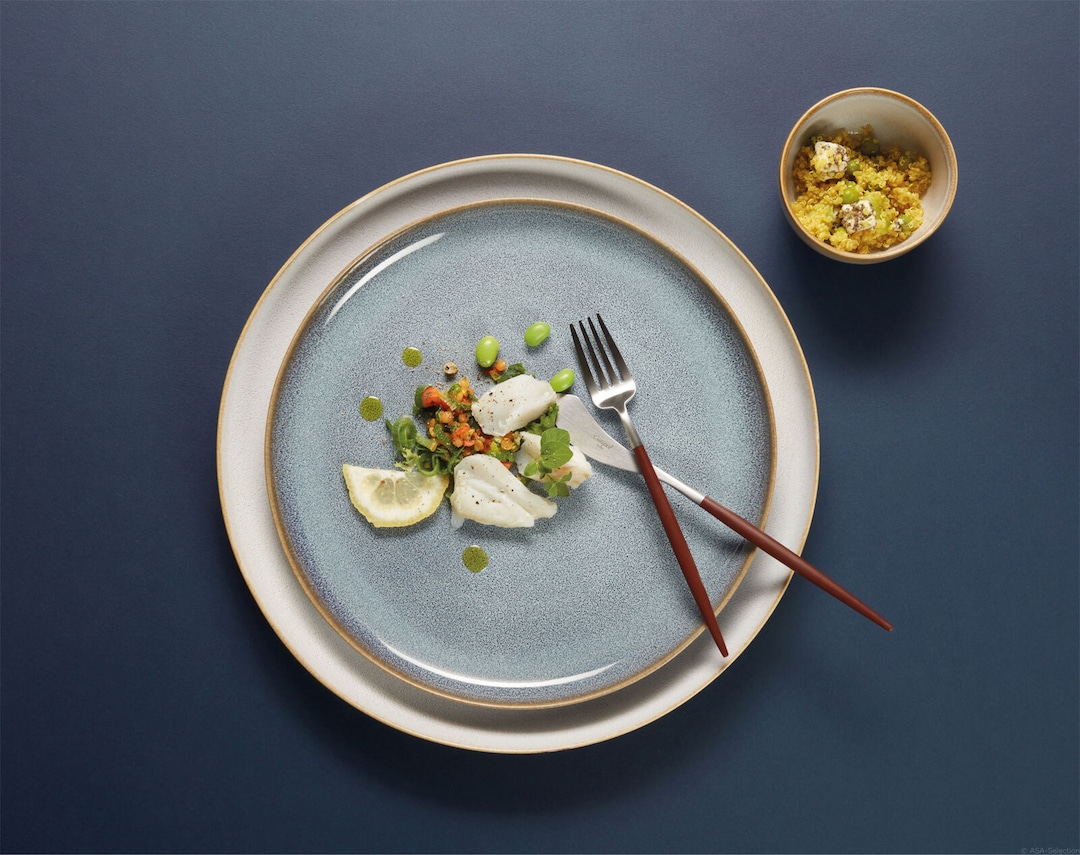 ASA Dessertteller SAISONS 6er Set - 21 cm denimblau
