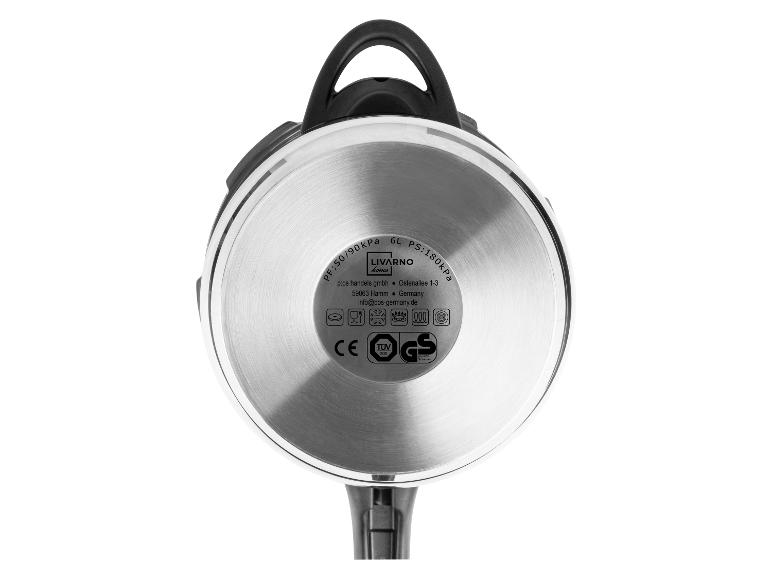 RVS snelkookpan Ø 22 cm