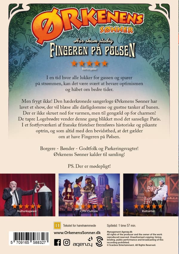 Ørkenens Sønner - Fingeren På Pølsen (DVD)