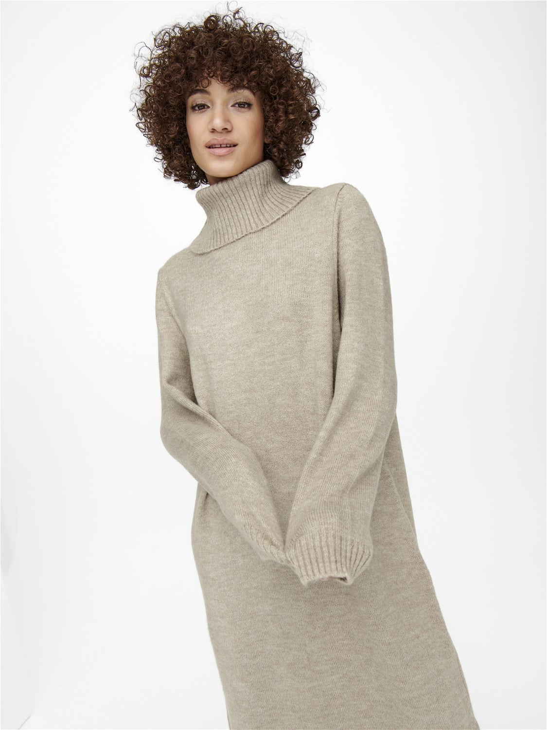 ONLBRANDIE Langes Kleid Pumice Stone