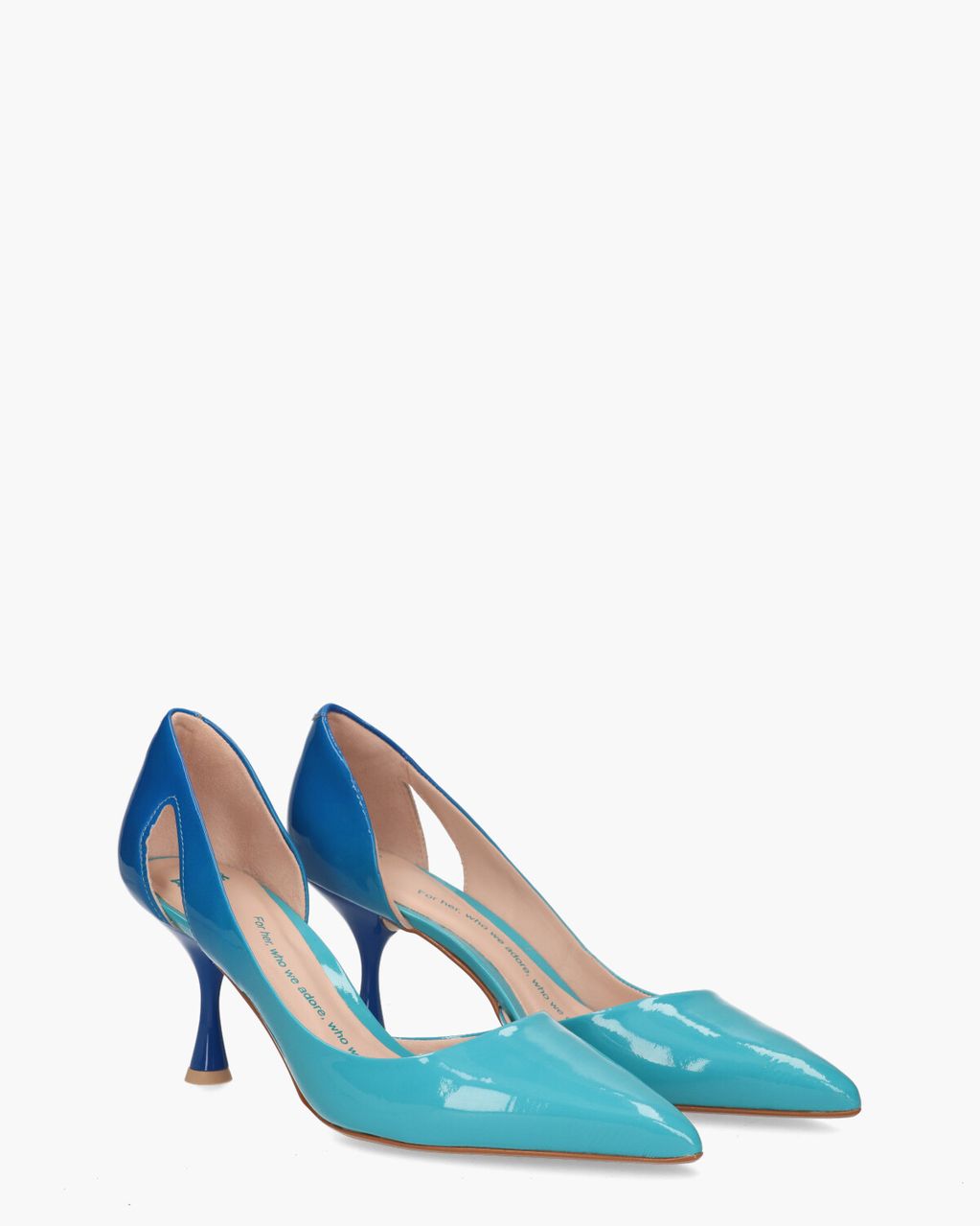 Bronx New Vivian Blauw Damespumps