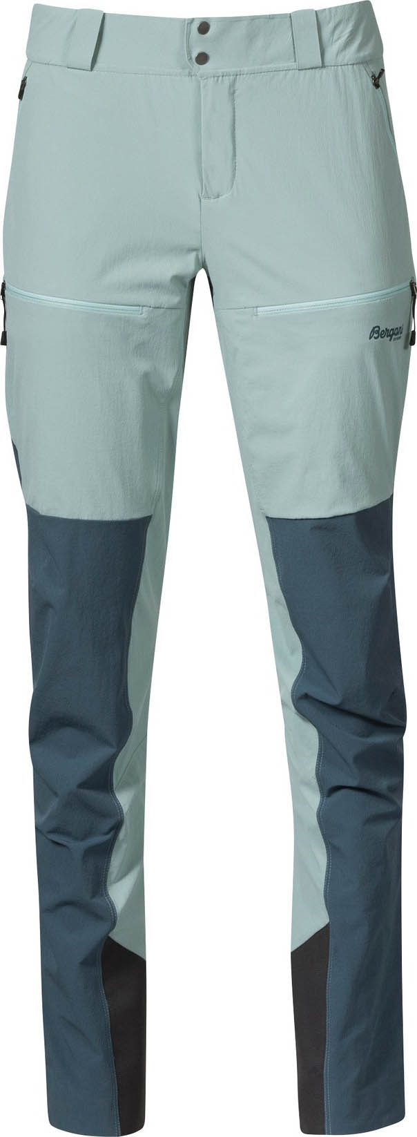 Rabot V2 Softshell Pants Dame Misty Forest/Orion Blue