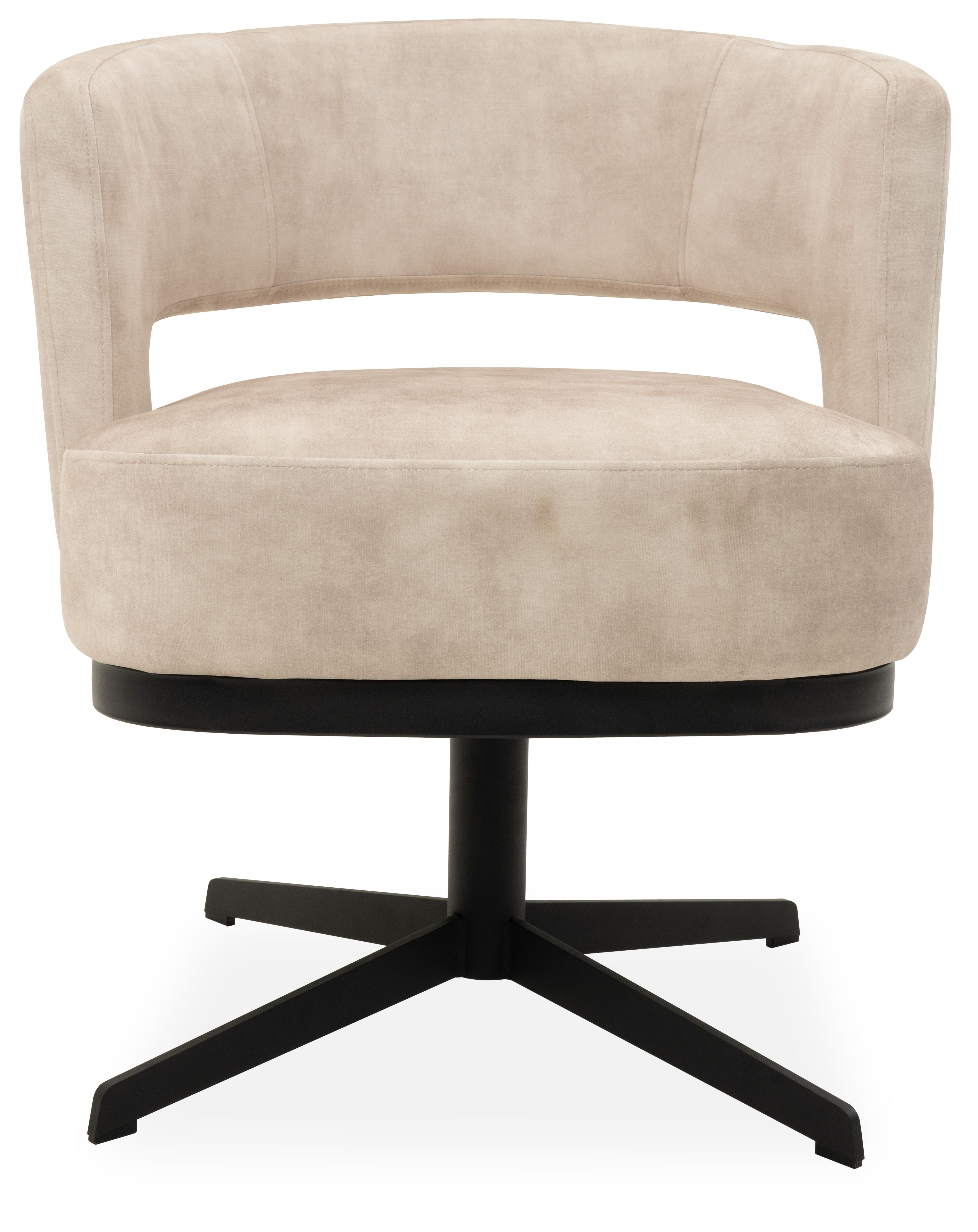 Eetkamerstoel Velvet Beige Verto B67 x D67 x H80.5 cm