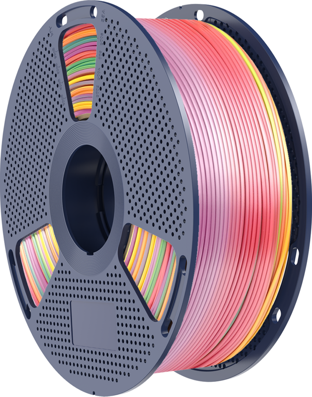 SUNLU  Silk PLA+ Rainbow-01, 1,75 mm / 1000 g    PLA Material mit glänzendem Finish