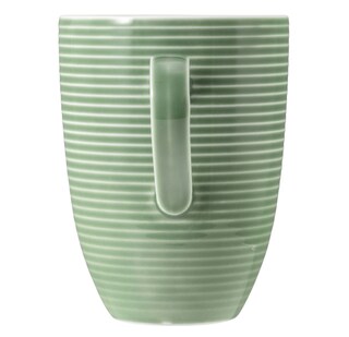 Seltmann Weiden Henkelbecher BEAT COLOR GLAZE 6er Set salbeigrün
