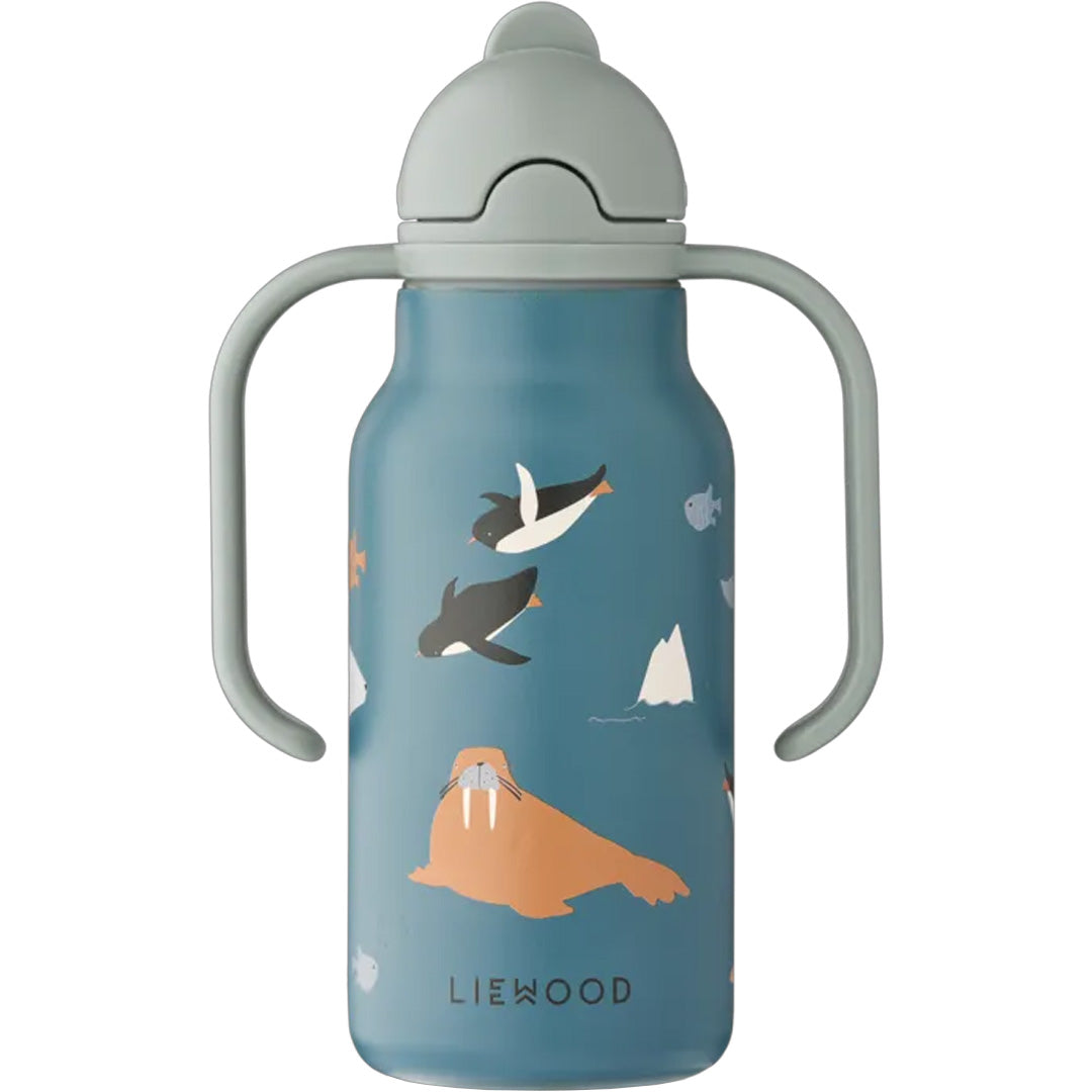 liewood rvs thermosfles kimmie - arctic sea ocean view - 250 ml