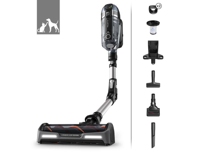 Rowenta Akku-Stielsauger X-Force Flex 14.60 Animal Kabelloser Staubsauger