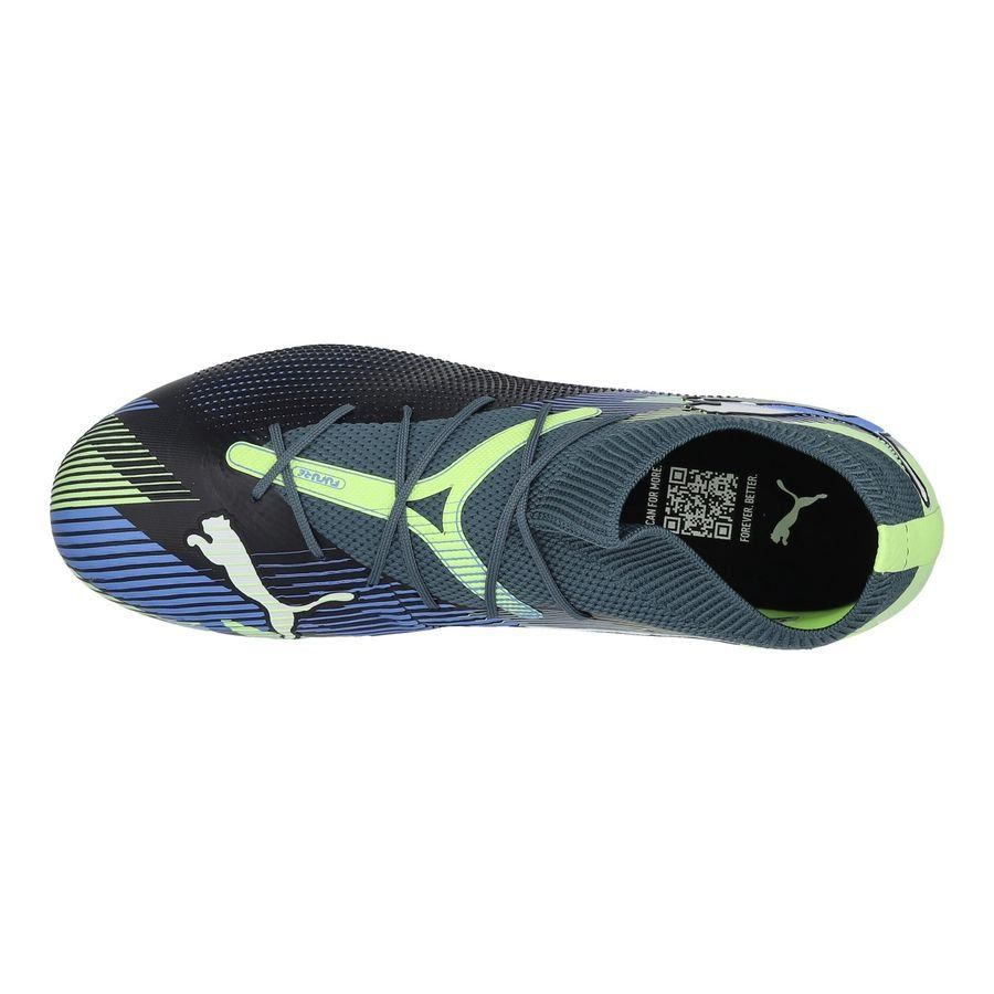 PUMA Future 7 Match SG Lights Out - Gray Skies/Blanc/Fizzy Apple