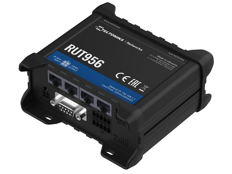 Teltonika LTE-Industrierouter RUT956 Industrieller Mobilfunk-Router