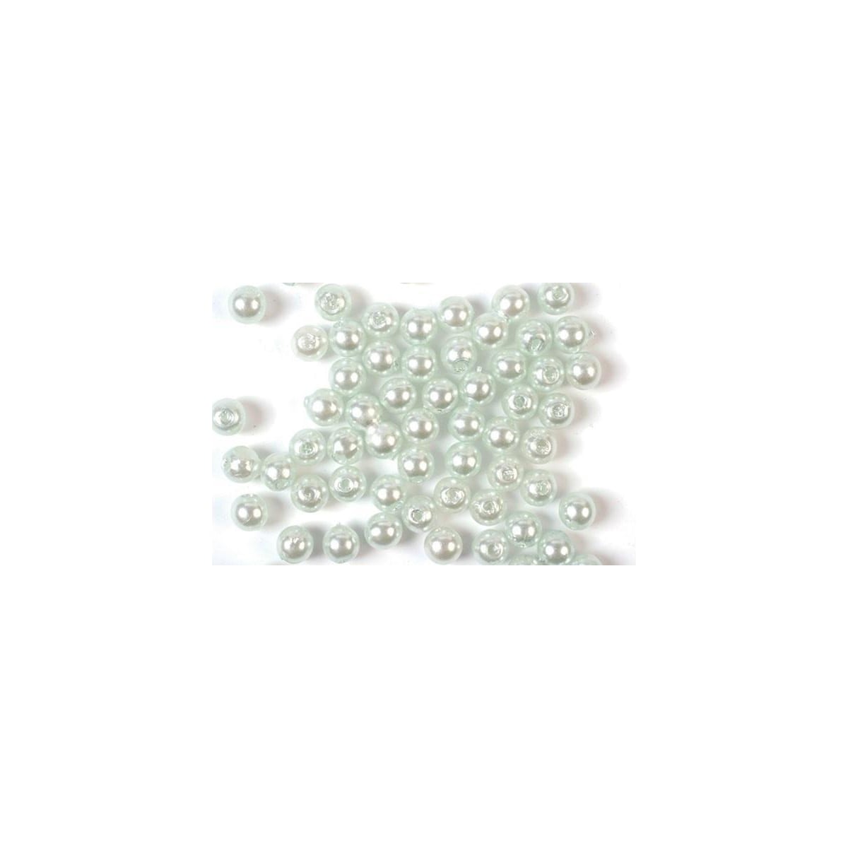 Plastpärlor 3mm 500g, Ljusgrön