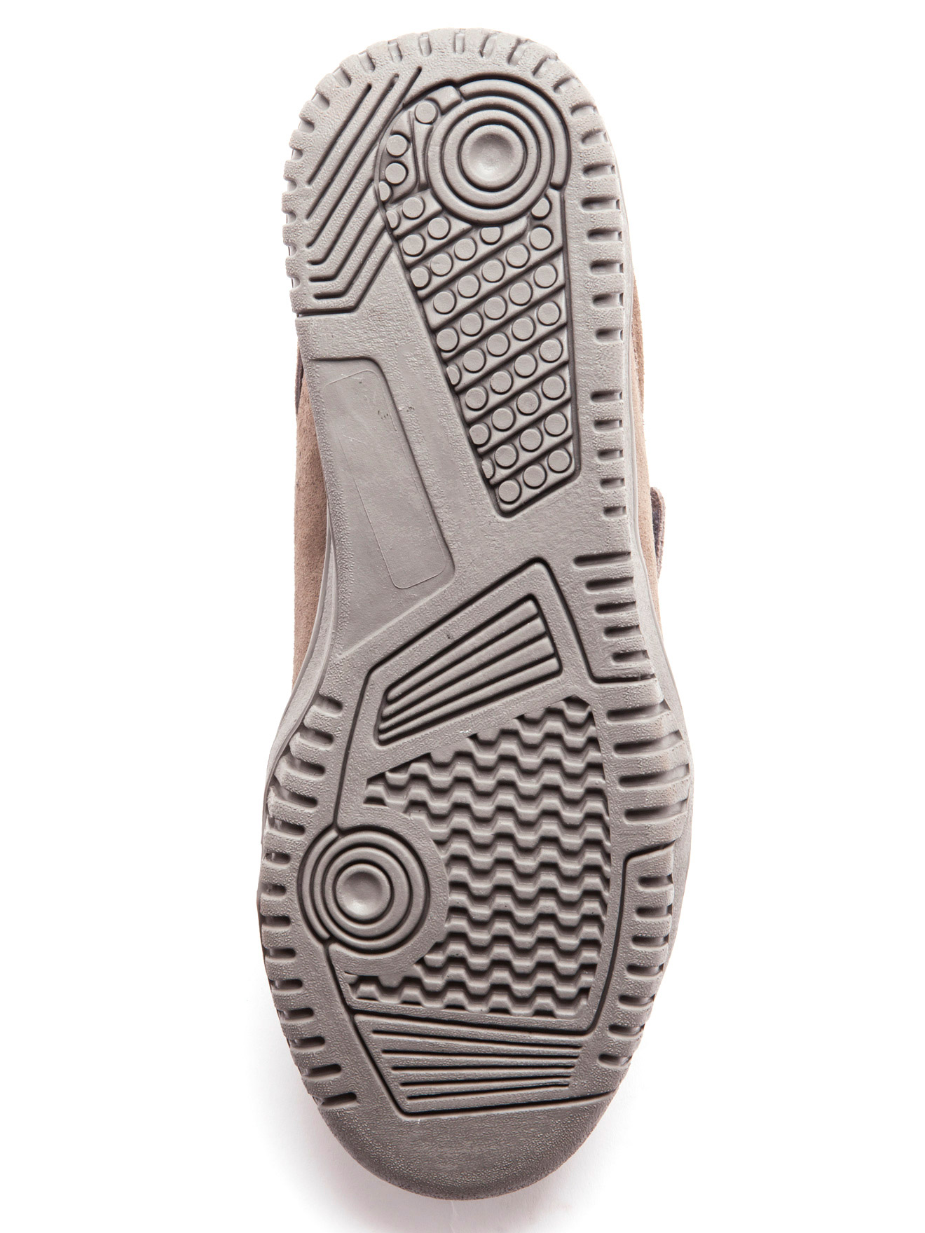 Chaussures cuir à scratch extra-larges