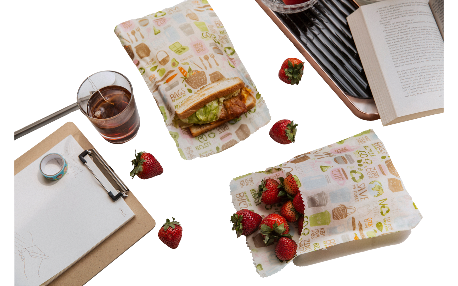 Nuts Innovations Sandwich und Snack Beutel 2er Set Kinder