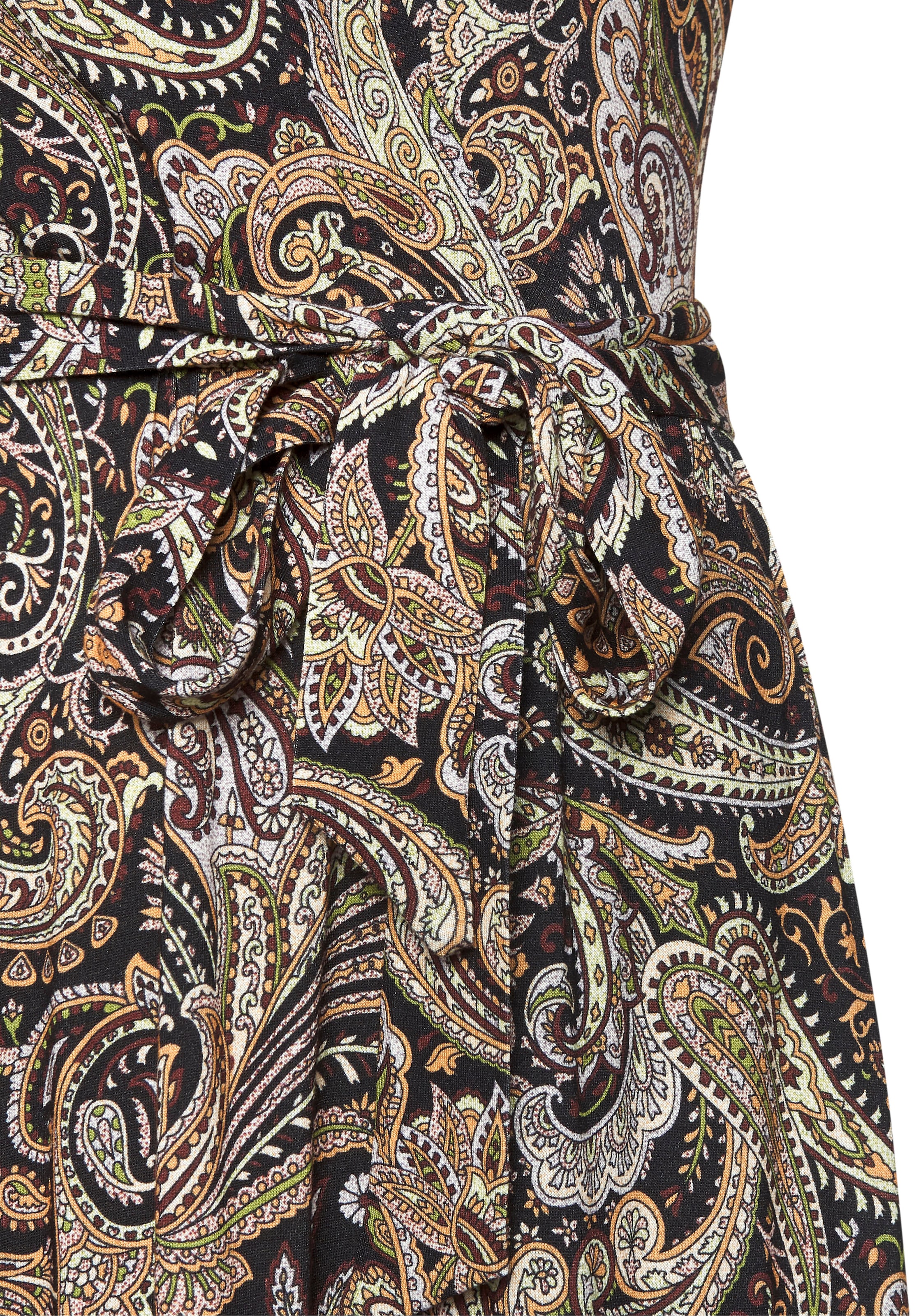 LASCANA Maxikleid mit Paisleydruck, weiche Viskoseware