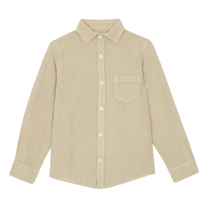 Hartford Chemise Paul Pat Lin | Vert kaki