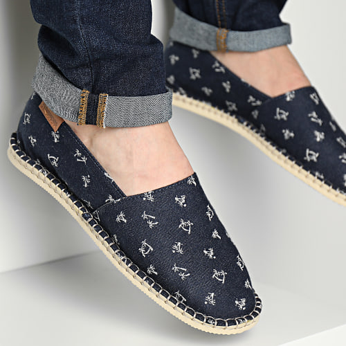 Espadrilles Origine Print Bleu Marine
