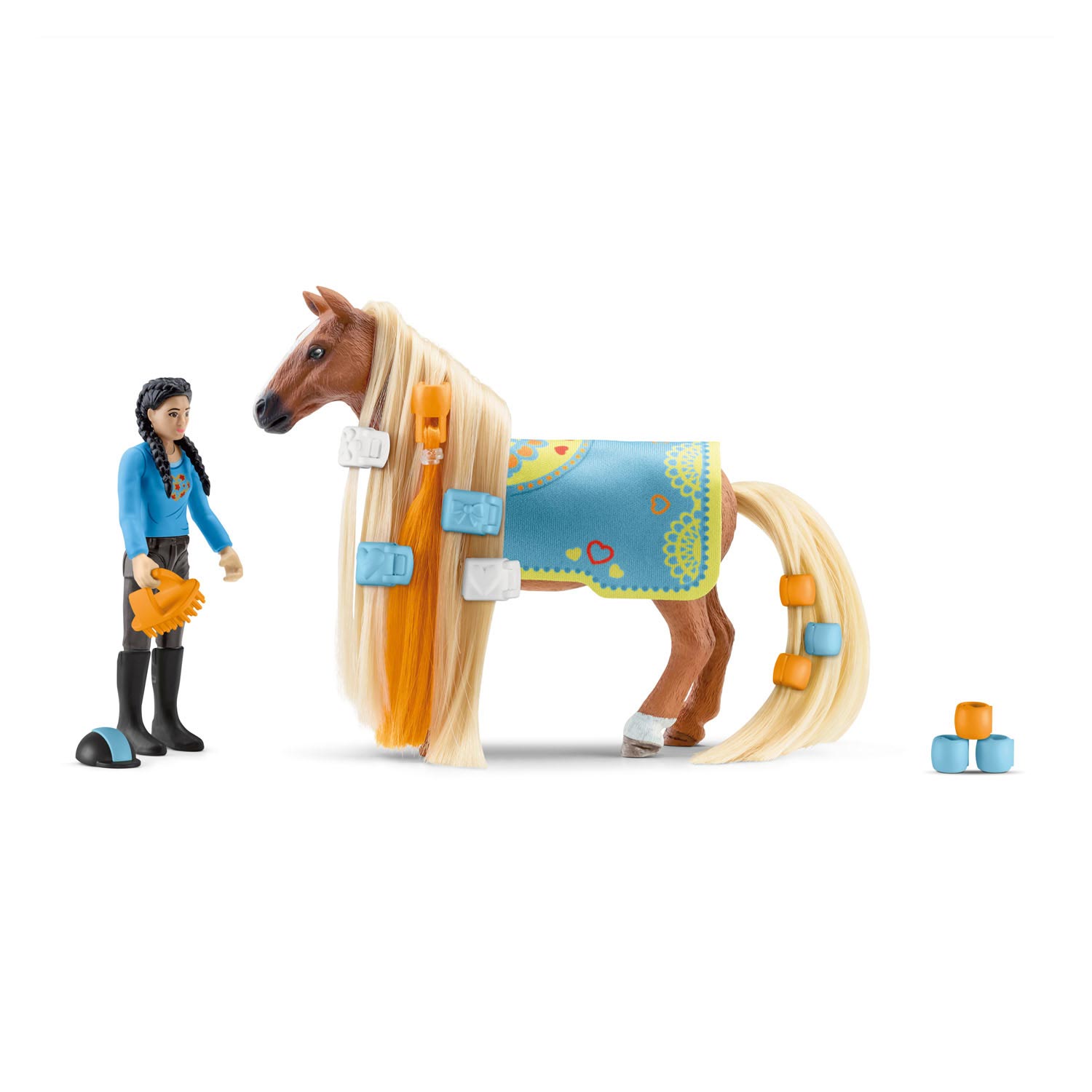schleich HORSE CLUB Kim & Caramelo Starterset 42585