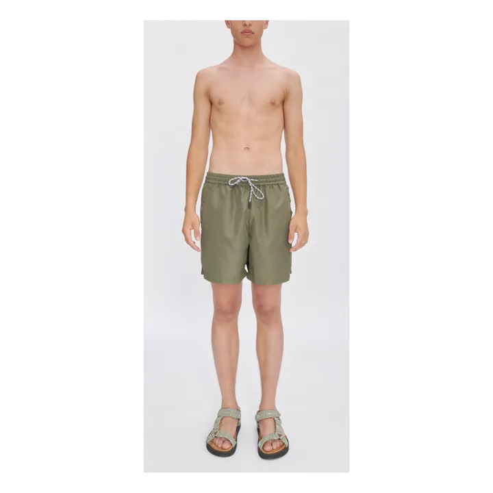 A.P.C. Short de Bain Bobby | Vert kaki