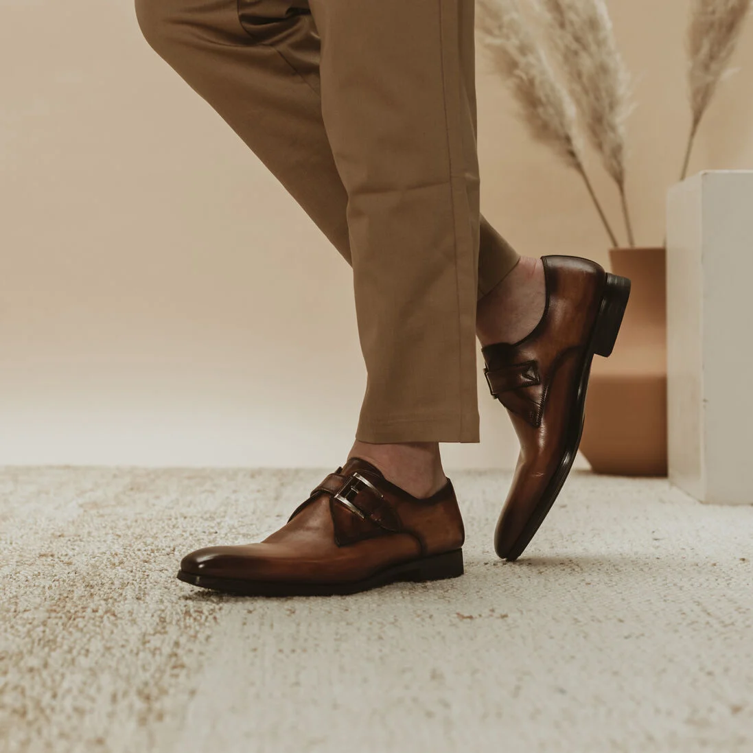 MAGNANNI cognac magnanni nette schoenen 19531