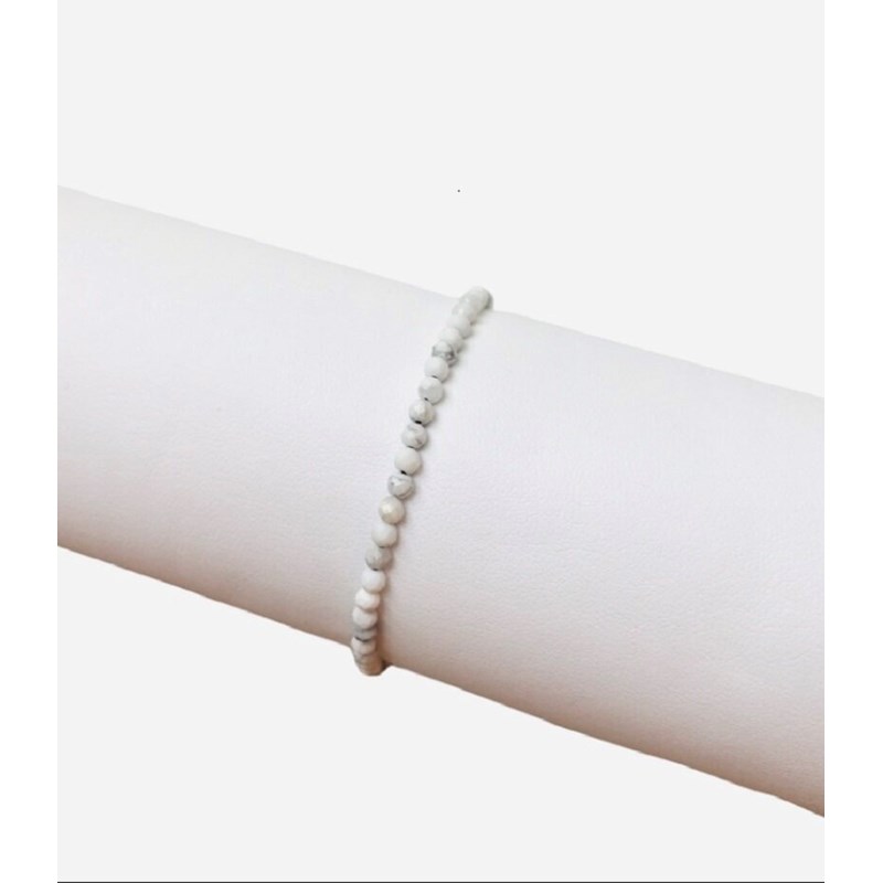 Bracelet réglable Howlite Afrique